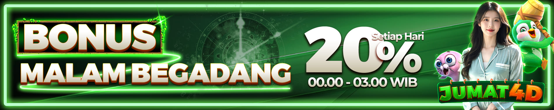 Bonus Begadang JUMAT4D